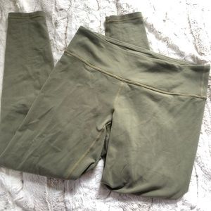 PrAna sage green yoga pants.